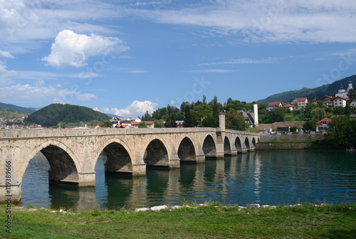 "The Mehmed Pasa Sokolovic Bridge" Visegrad,Bosnia and Herzegovi © Bokica