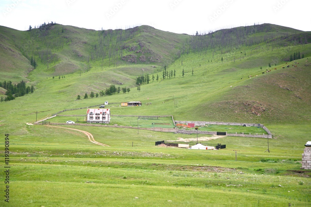  Gorkhi-Terelj National Park at Ulaanbaatar , Mongolia
