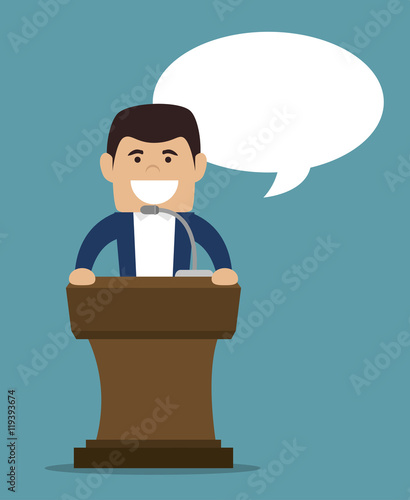 podium speech  icon