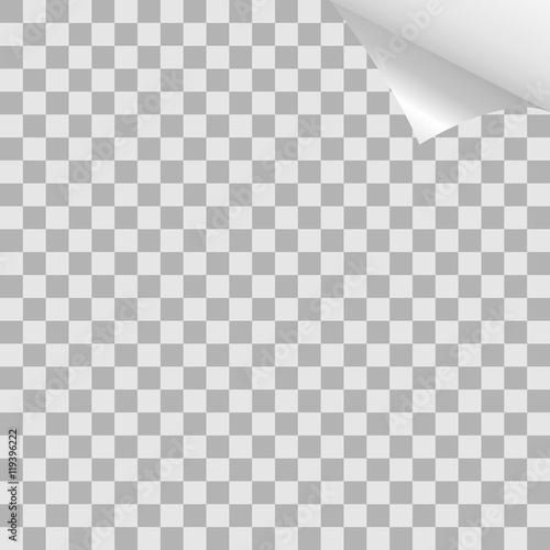 Checkered Sheet Curl Illustration