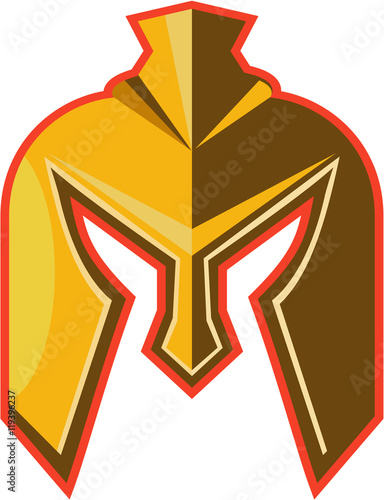 Spartan Helmet Retro