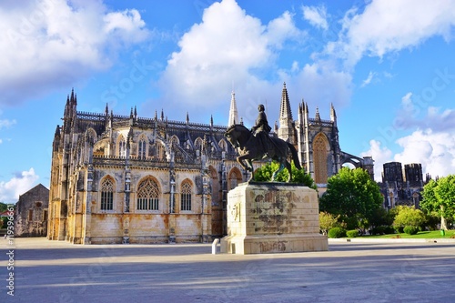 Photography The Batalha Monastery in central Portugal
