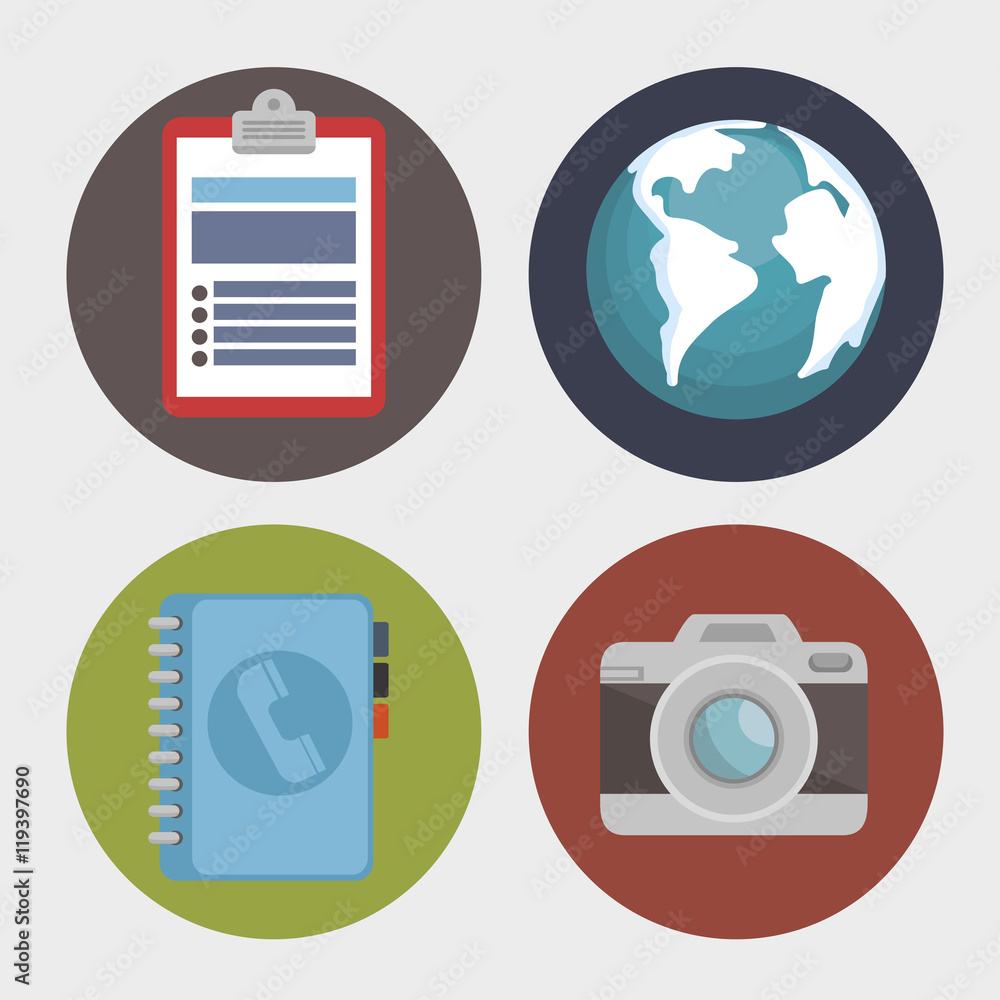 set social network d icons vector illustration design set social network d icons vector illustration design