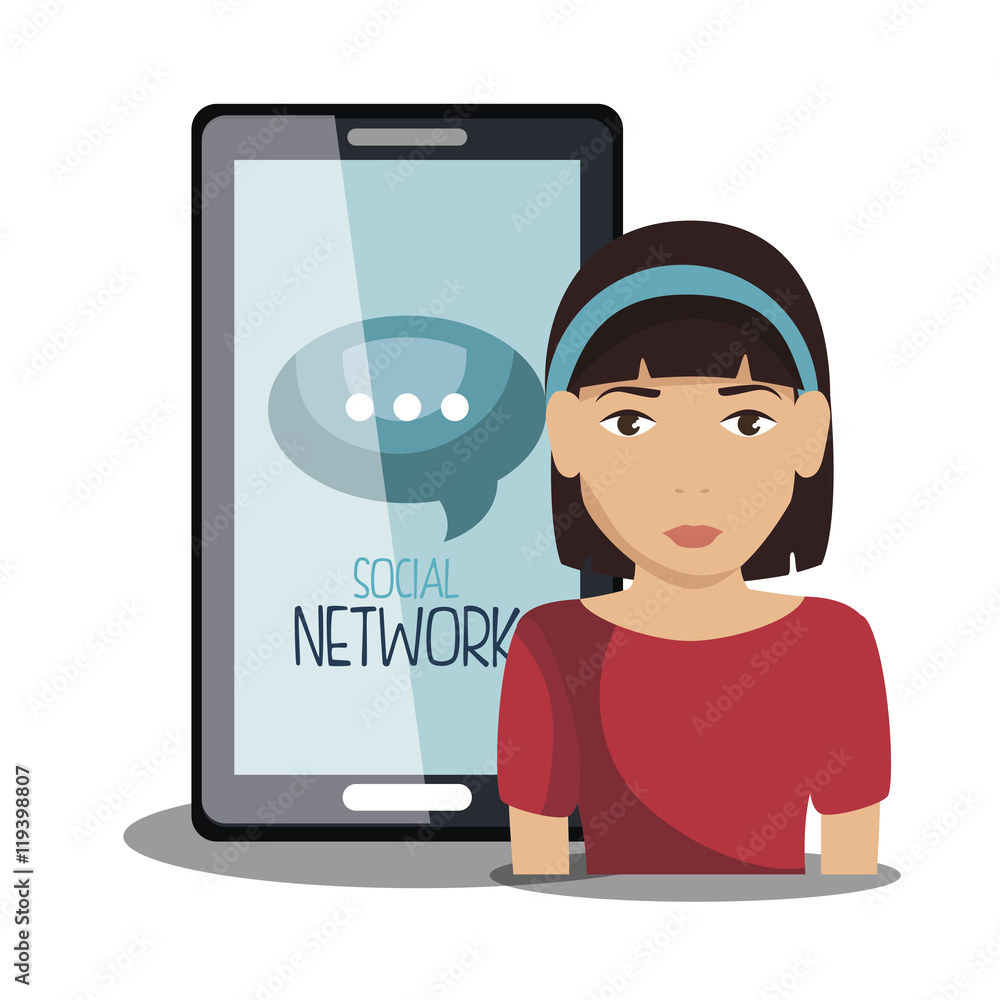 social network media isolated icon vector illustration design social network media isolated icon vector illustration design