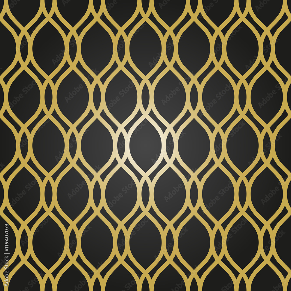Naklejka premium Geometric Seamless Pattern