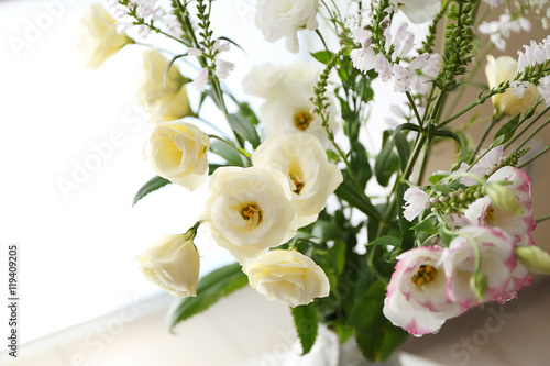 Beautiful flower bouquet, closeup