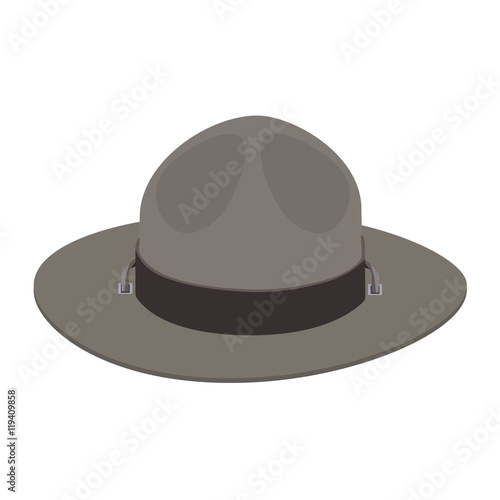 Camp scout hat