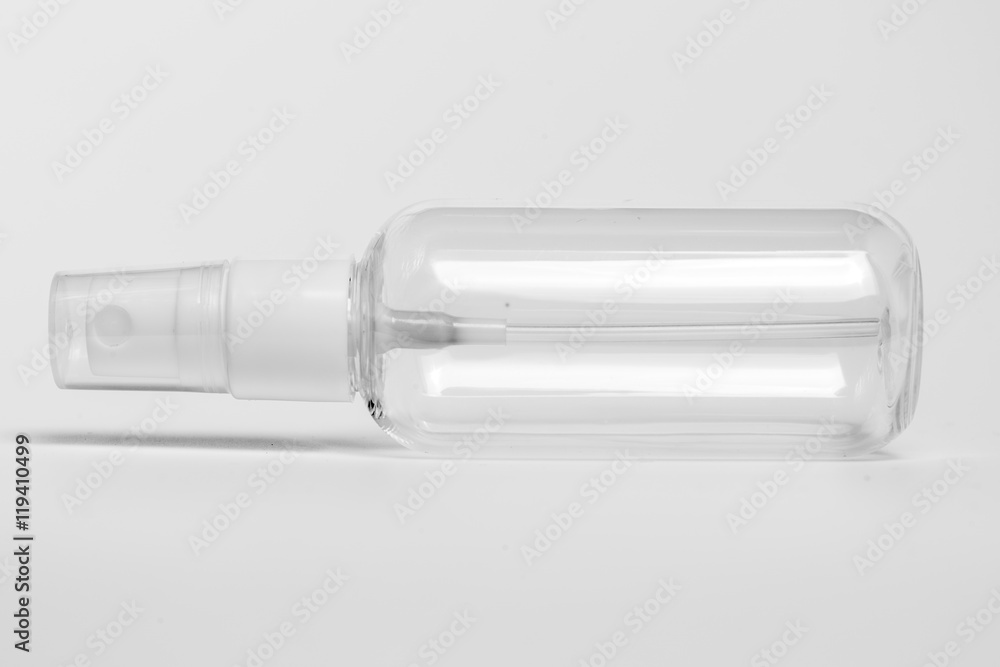 Plastic spray bottle isolated on white
Plastic spray bottle isolated on white