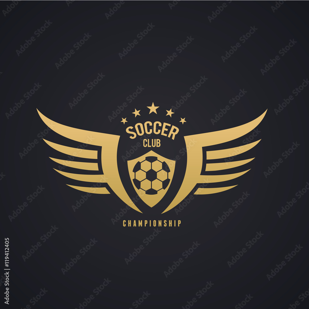 Football college logo,football logo,vector logo template Football college logo,football logo,vector logo template
