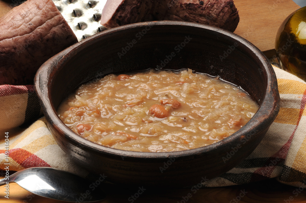 Broade soup Cucina friulana Brassica rapa Brovada Brovade Friûl Turnip