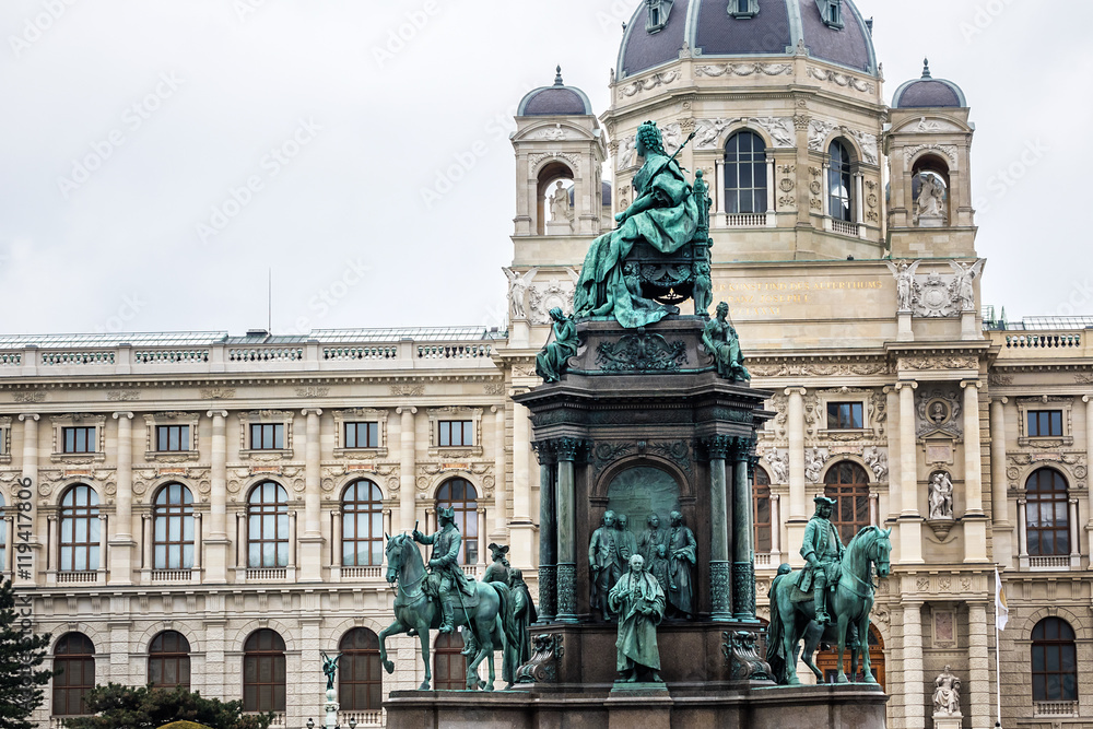 Fototapeta premium Maria Theresia Monument (1888). Vienna, Austria.