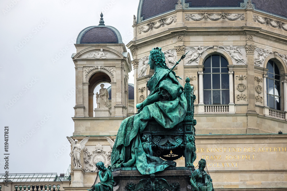 Maria Theresia Monument (1888). Vienna, Austria.