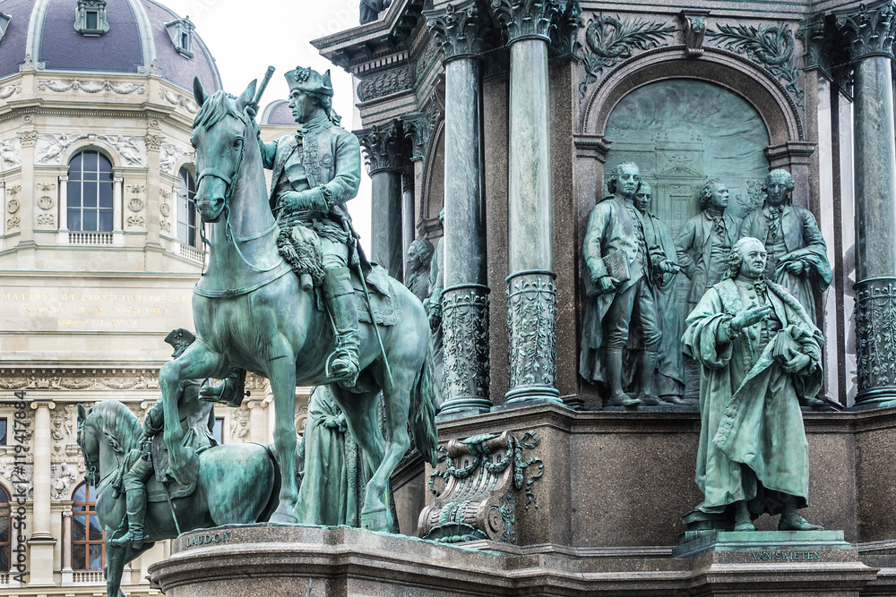 Maria Theresia Monument (1888). Vienna, Austria.