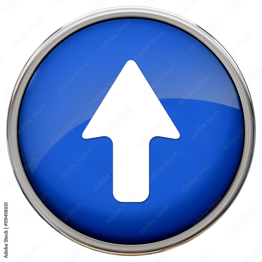 arrow up icon, blue glossy metallic button
arrow up icon, blue glossy metallic button