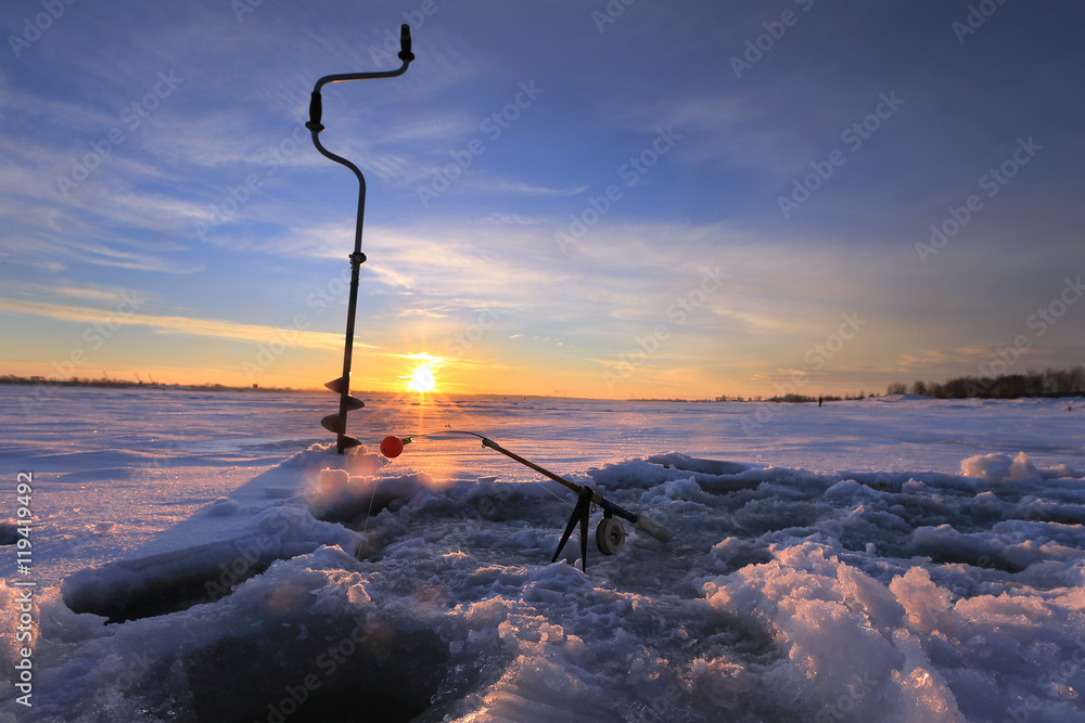 Obraz premium fishing tackle