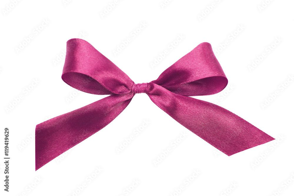 Color bow, isolated on white Color bow, isolated on white