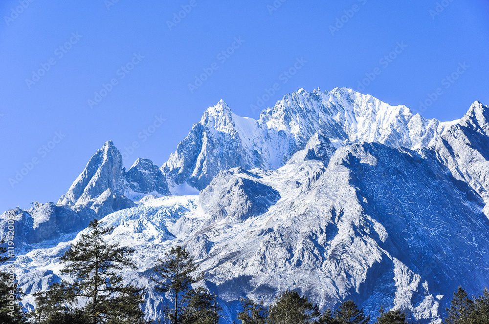 The plateau scenery in winter,Yunnan,China
