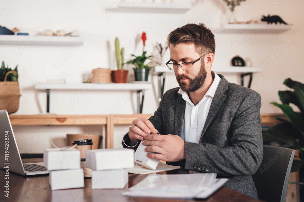 Growing his business one order at a time Growing his business one order at a time
