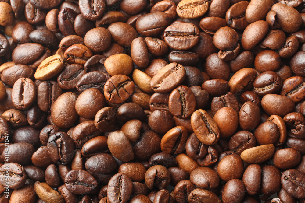 Coffee beans background Coffee beans background