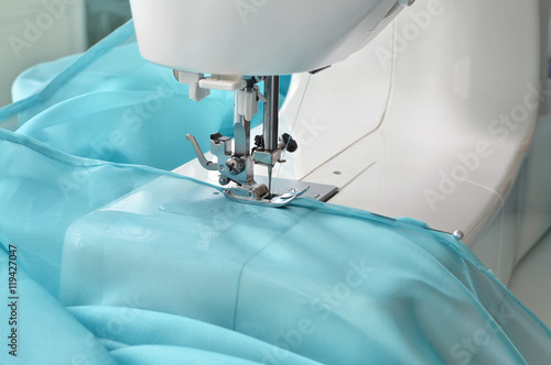 Bild auf Leinwand Sewing machine