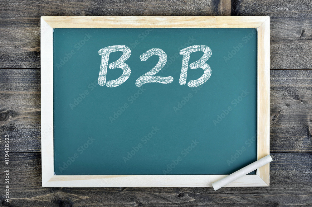 B2B text on school board