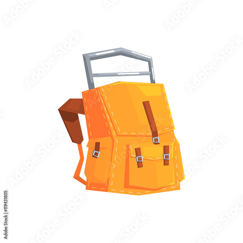 Hiking And Camping Tarpaulin Backpack