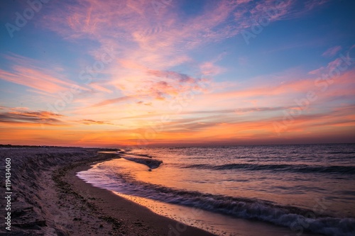 Sunrise above the sea. Black Sea. © nataliiaGL