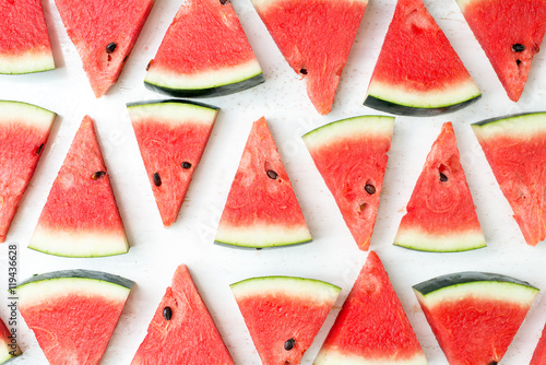 sliced watermelon 