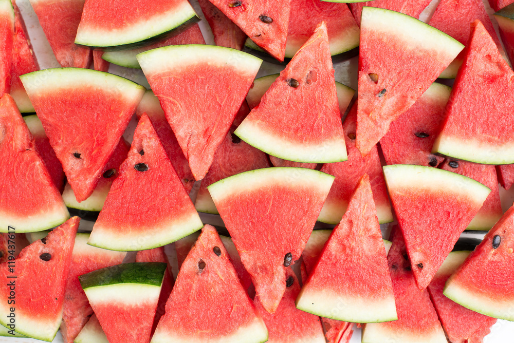 sliced watermelon sliced watermelon
