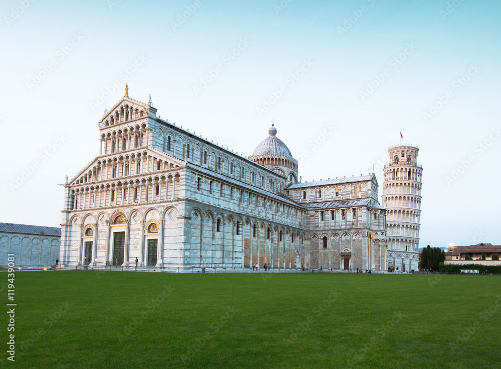 Pisa Cathedral and the Leaning Tower of Pisa