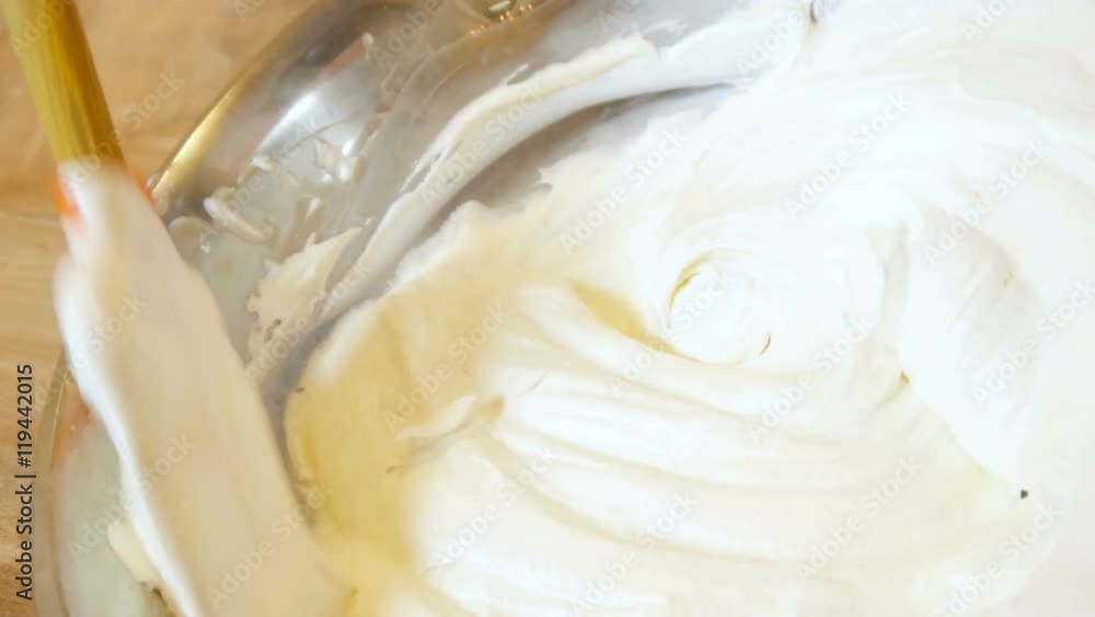 whipped cream and mixer whipped cream and mixer