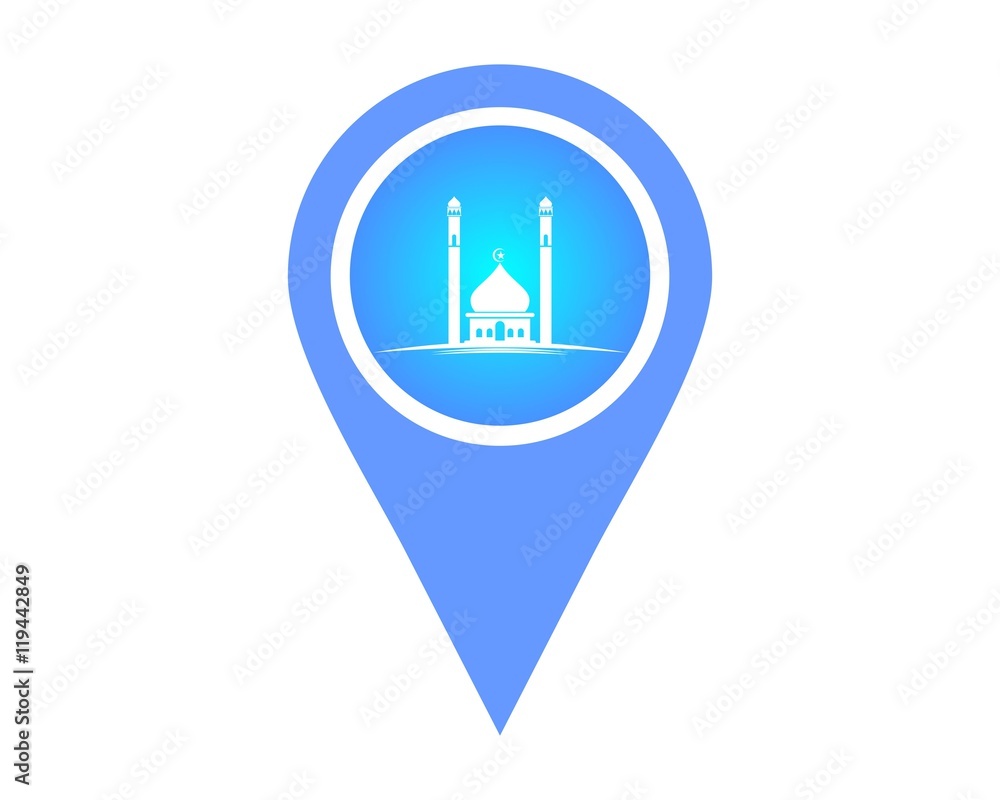 Mosque pointer logo