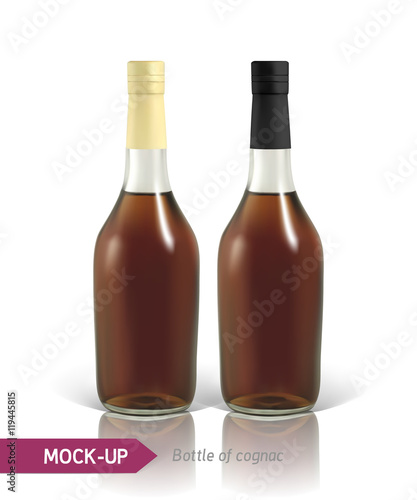 bottles of cognac