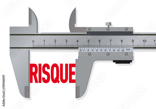 Risque - Mesurer - Pied à coulisse