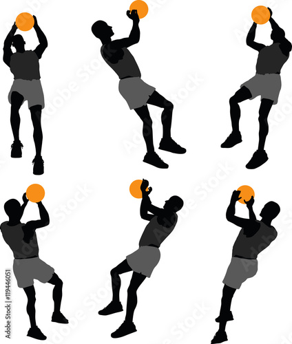 Basketball Player silhouette