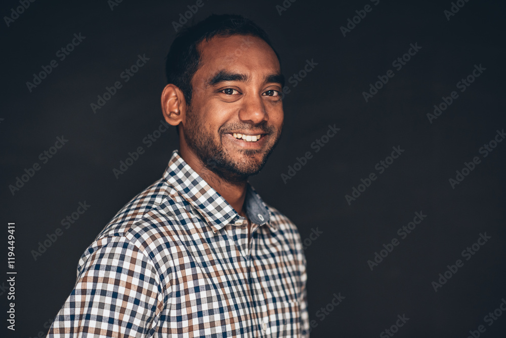 Fototapeta premium Smiles go a long way in business