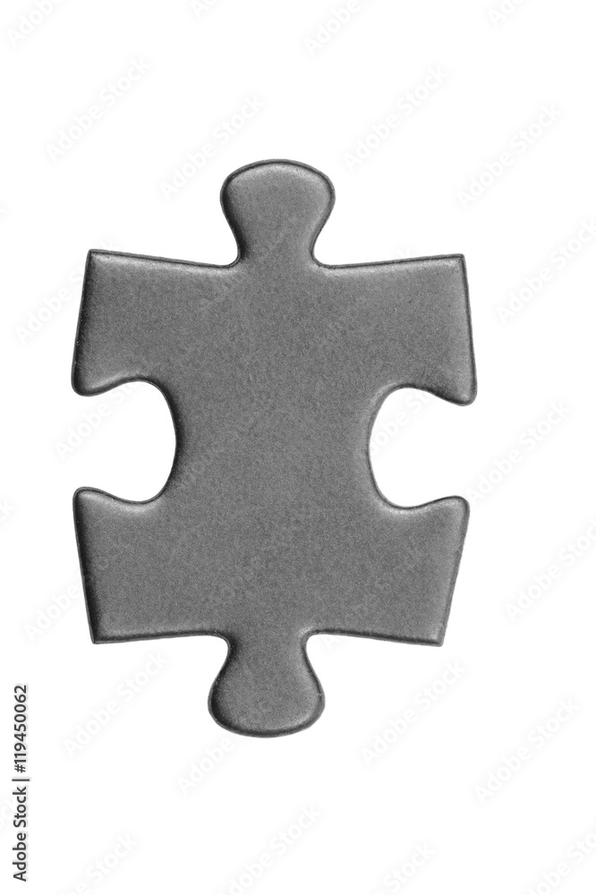 Obraz premium puzzle pieces on white background