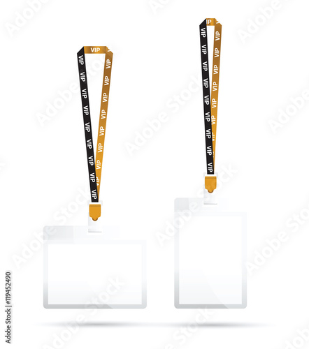 id lanyard card vip