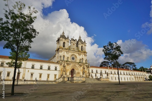 The gothic Monastery of Alcobaca in central Portugal photo