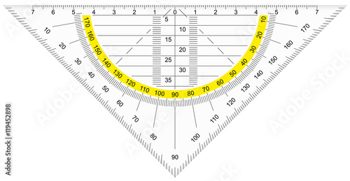 school protractor
