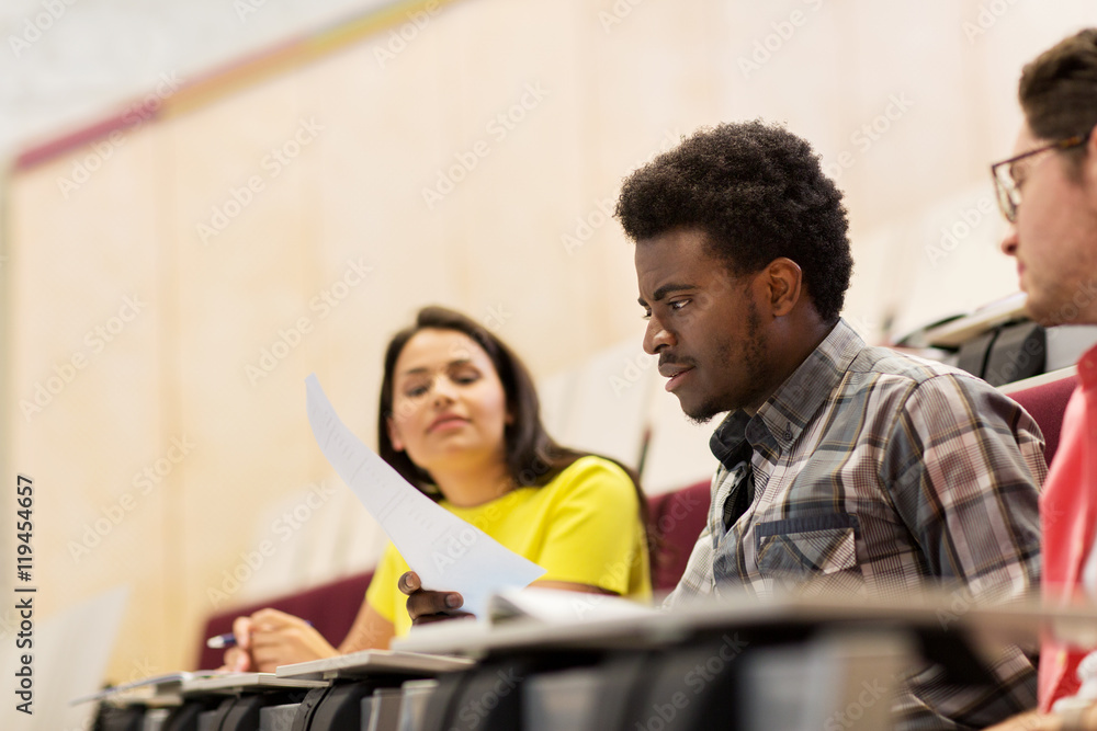 international students with test on lecture international students with test on lecture