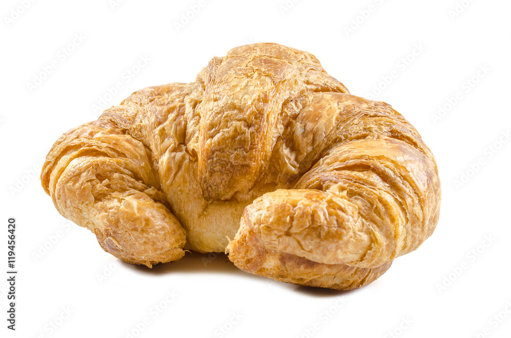croissantม isolate photo on white background