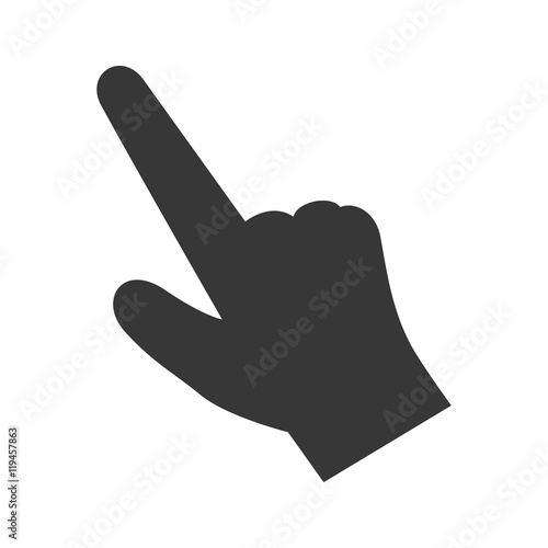 hand pointing finger