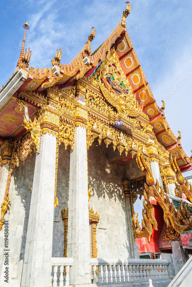 Obraz premium Buddish Church Of Wat Hua Lamphong
