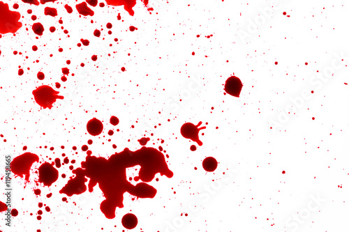 blood splatter