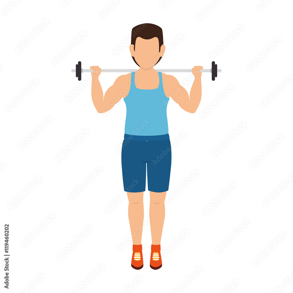 man lifting weights man lifting weights