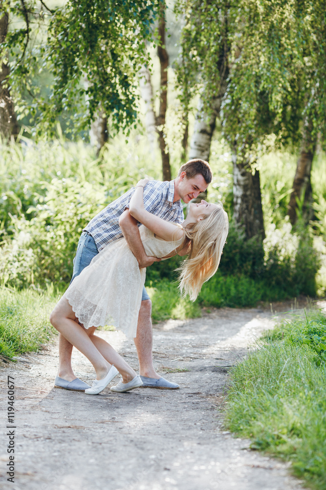 Fototapeta premium couple in love