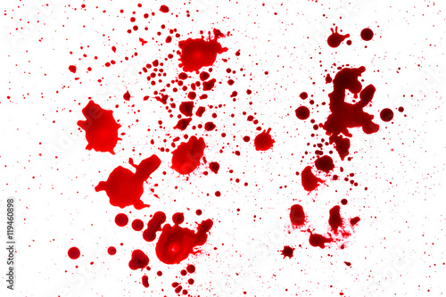 blood splatter