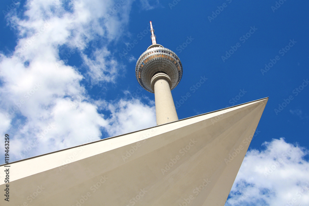 Obraz premium Berlin / Alexanderplatz (Fernsehturm)