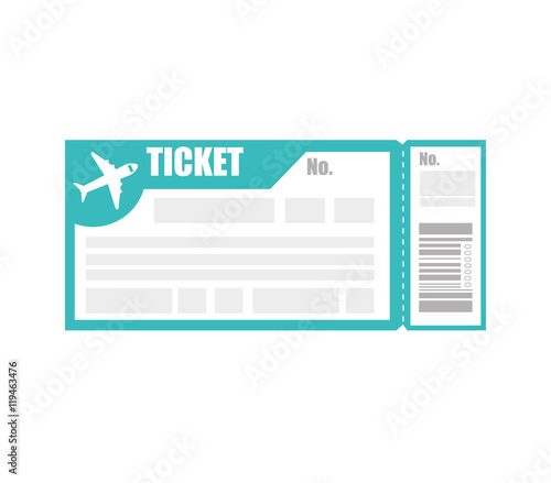 ticket pass boarding flight